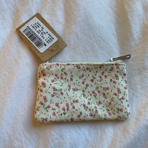 Brandy Melville Floral Coin Purse